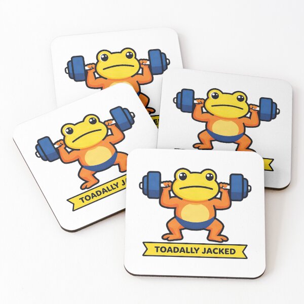 Item preview, Buff Weightlifting Gym Toad designed and sold by Arc2020.