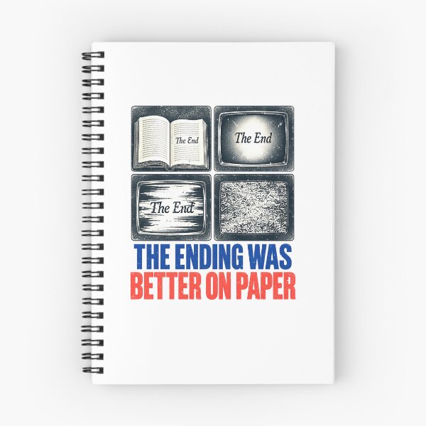 Item preview, When the Story Ending Works Better in Print designed and sold by elderberry.