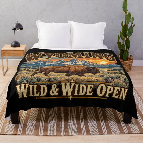 Item preview, Bison Roaming Beneath Grand Teton Peaks designed and sold by Side Quest Co..