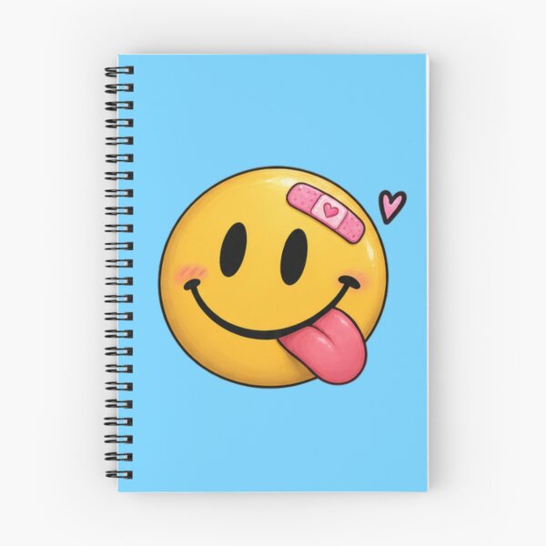 Item preview, Silly smile Emoji Blue designed and sold by FarieArt.