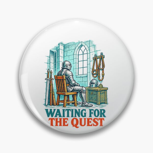 Item preview, A Knight Waits for the Main Quest designed and sold by elderberry.