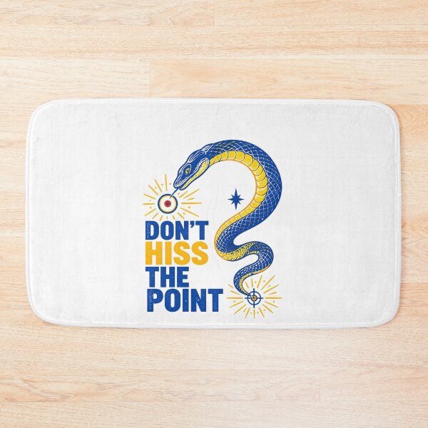 Item preview, Funny Don't Hiss Snake Wordplay designed and sold by elderberry.