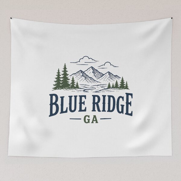 Item preview, Blue Ridge GA Mountains designed and sold by CampAndCoast.