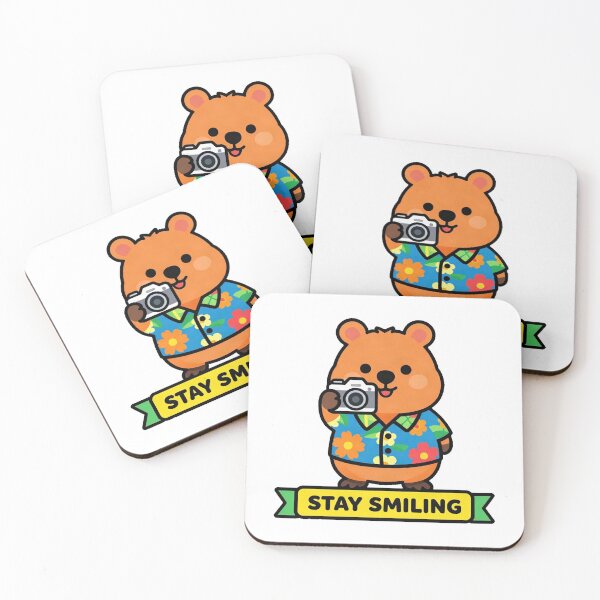 Item preview, Happy Quokka Tourist Selfie Vibes designed and sold by Arc2020.
