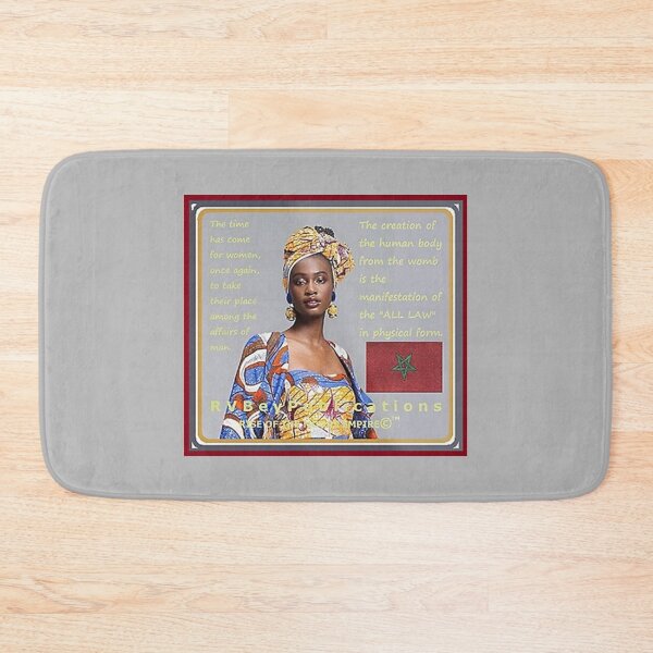 Item preview, Mu’ur (UM) Empire™ al-Benhadiel©™ design Manifestation of ALL LAW, gray background designed and sold by HardyKnitDesign.