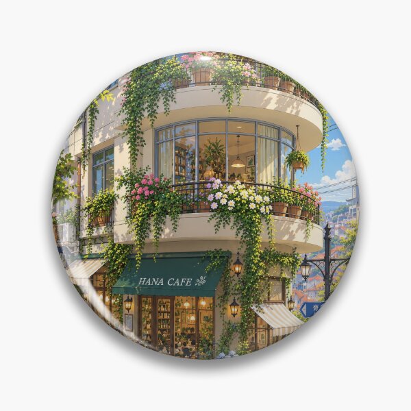 Item preview, Hana Cafe – Dreamy Japanese Flower Cafe in Spring designed and sold by H-Tsvetkova.