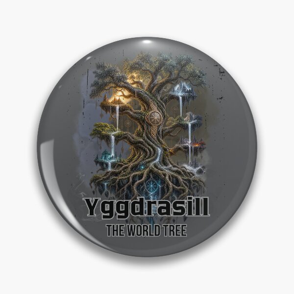 Item preview, Yggdrasill The World Tree designed and sold by AhmadAnnaPrints.