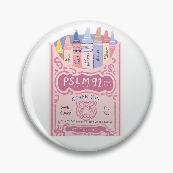 Item preview, Psalm 91 Crayon Box designed and sold by Bear Club Creations.