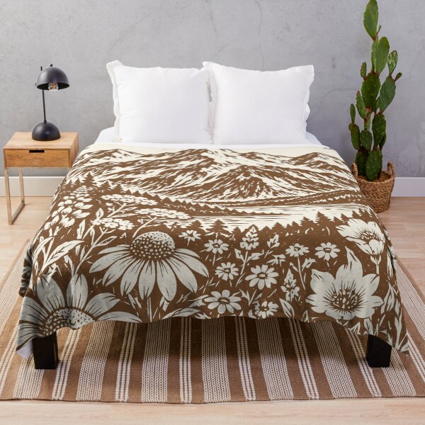 Item preview, Lupines Coneflowers Yarrow Bellflowers Daisies Vintage Flowers designed and sold by Y-Vibes.