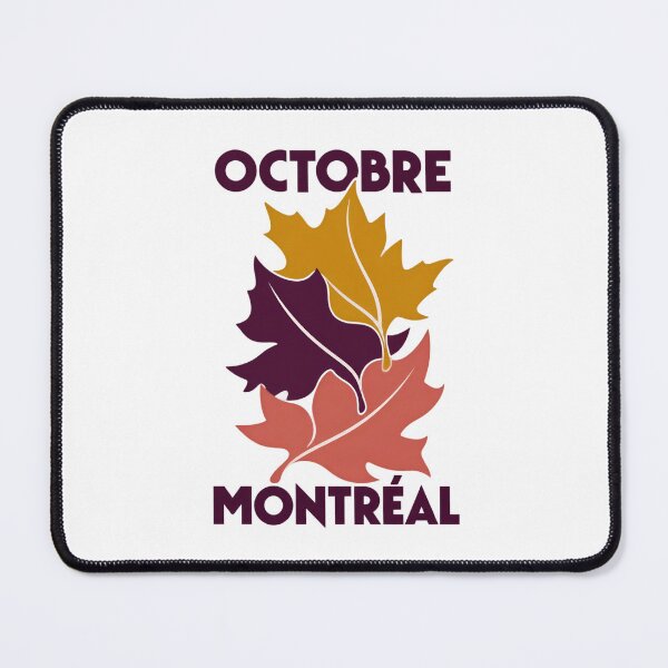 Item preview, Montreal Octobre Falling Autumn Leaves designed and sold by Fenay Designs.