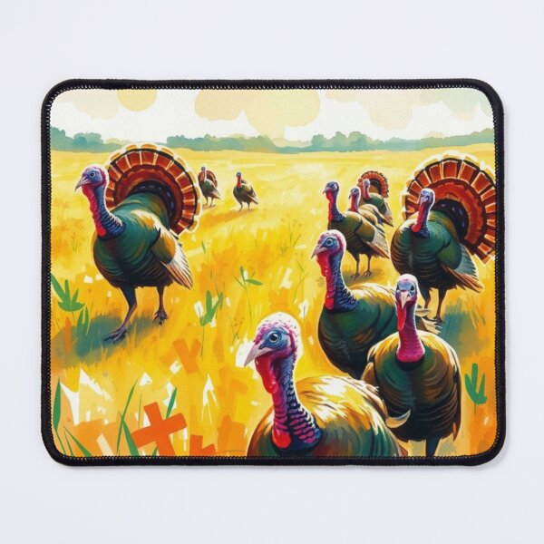 Item preview, Watercolor Thanksgiving Turkeys designed and sold by LavIsInTheAir.