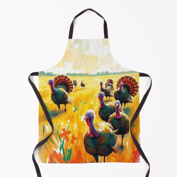 Item preview, Watercolor Thanksgiving Turkeys designed and sold by LavIsInTheAir.