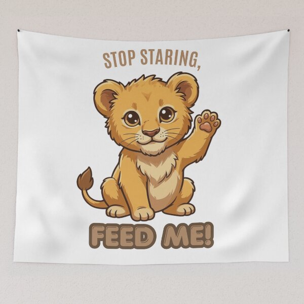 Item preview, FEED ME! Collection Baby Lion designed and sold by soin10s-designs.