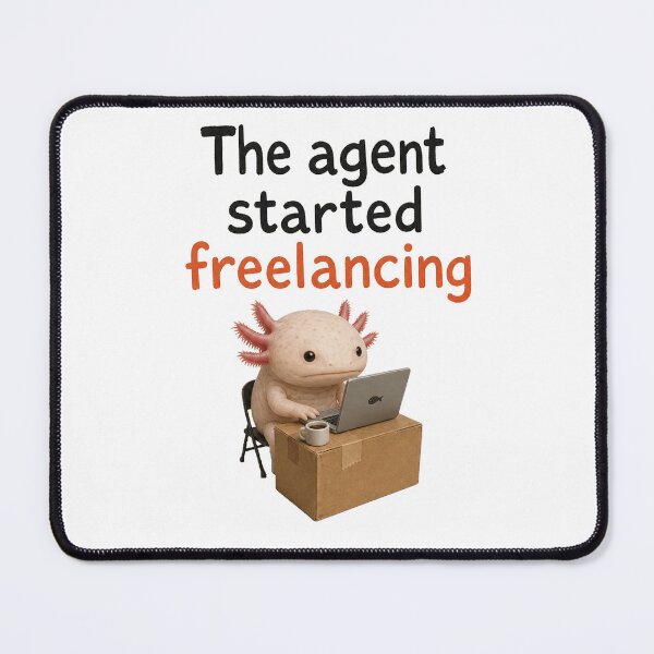 Item preview, The Agent Started Freelancing designed and sold by DAOUDEES.