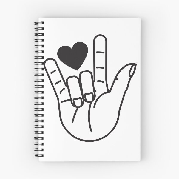 Item preview, I love you ASL designed and sold by PoppyandSage.
