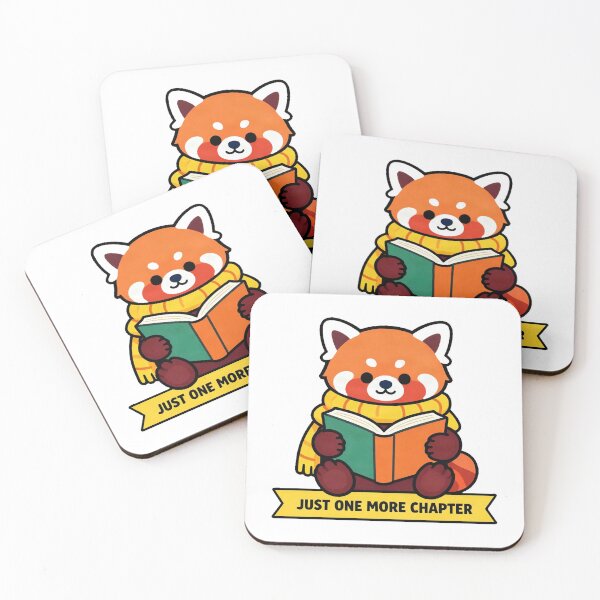 Item preview, Cozy Bookworm Red Panda Reader designed and sold by Arc2020.