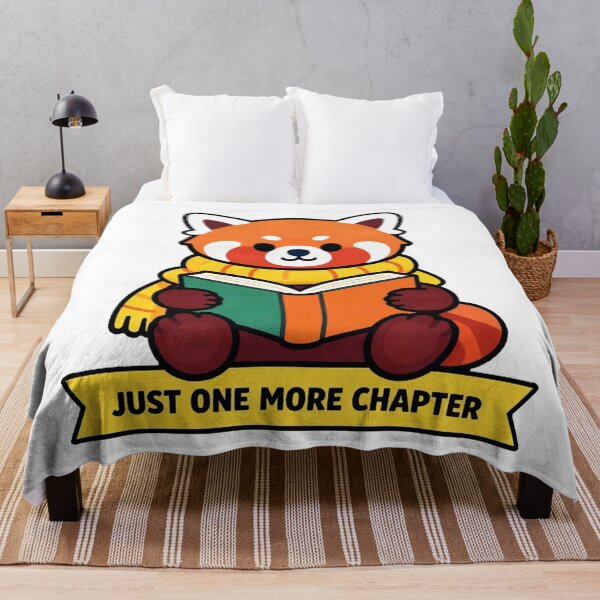 Item preview, Cozy Bookworm Red Panda Reader designed and sold by Arc2020.