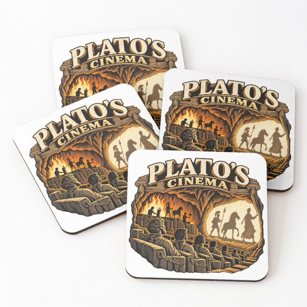 Item preview, Plato’s Cinema – Allegory of the Cave Retro Movie Theater designed and sold by Lenny-Nero.