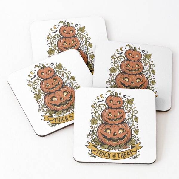 Item preview, "Trick or Treat" Friendly Pumpkins designed and sold by Viinde.