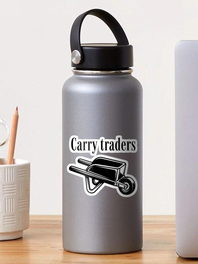Thumbnail 1 of 3, Sticker, Carry traders designed and sold by Bankers Prime Club.