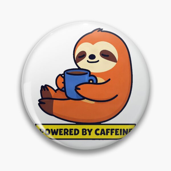 Item preview, Slow Morning Coffee Fuel Sloth designed and sold by Arc2020.