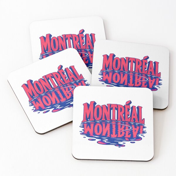 Item preview, Montreal Pink Lettering in Rippling Water designed and sold by Fenay Designs.