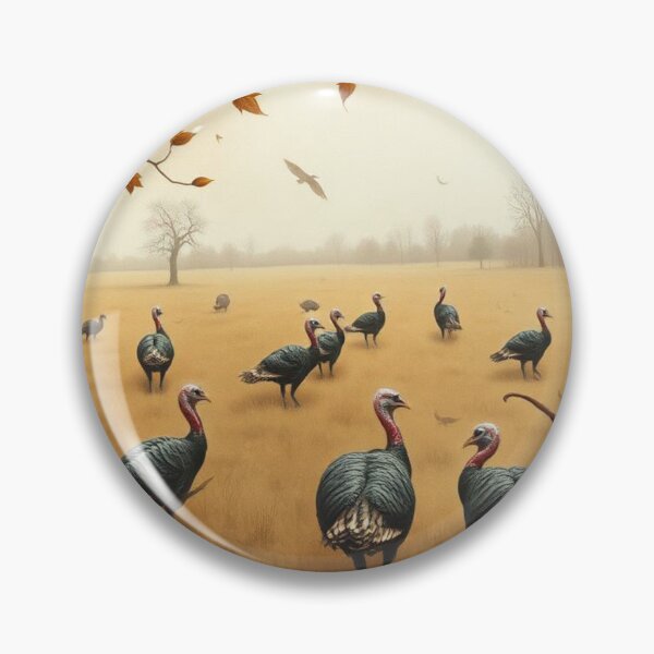 Item preview, Watercolor Thanksgiving Turkeys designed and sold by LavIsInTheAir.