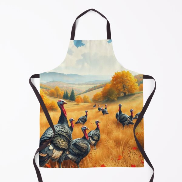 Item preview, Watercolor Thanksgiving Turkeys designed and sold by LavIsInTheAir.