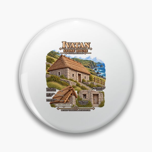 Item preview, Ivatan Stone House — Batanes Vernacular Architecture designed and sold by Larkfound Studio.