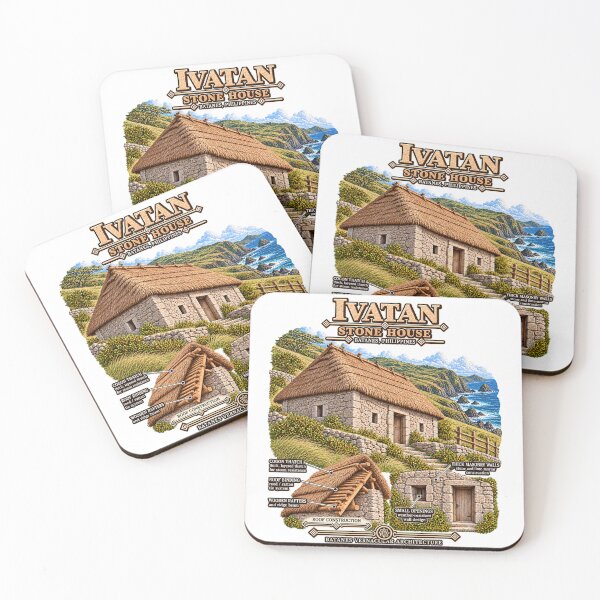 Item preview, Ivatan Stone House — Batanes Vernacular Architecture designed and sold by Larkfound Studio.