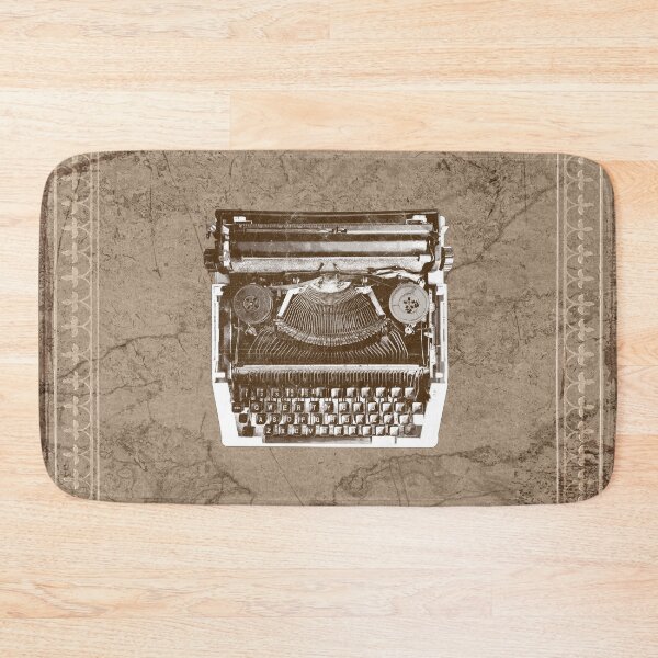 Item preview, Vintage Manual Typewriter Top View Typebars Keys Brown designed and sold by Ghoul Enterprises.