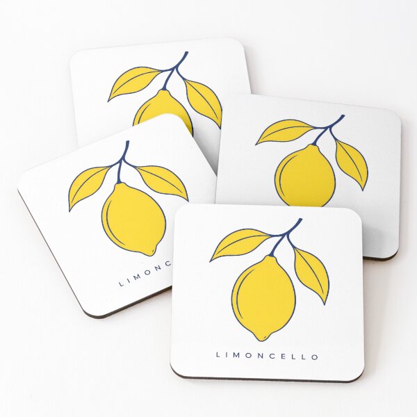 Item preview, Limoncello Minimal Lemon Line Art Illustration designed and sold by Lolik Designs.