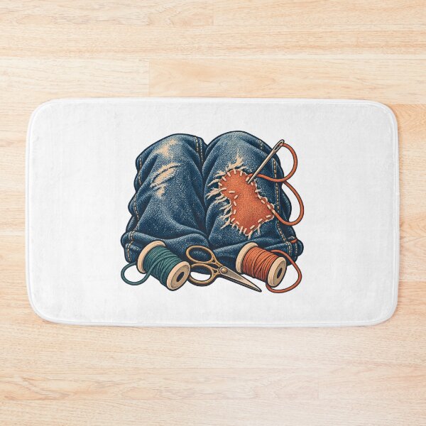 Item preview, Visible Mending Patchwork Repair Kit designed and sold by Philippa Shop.