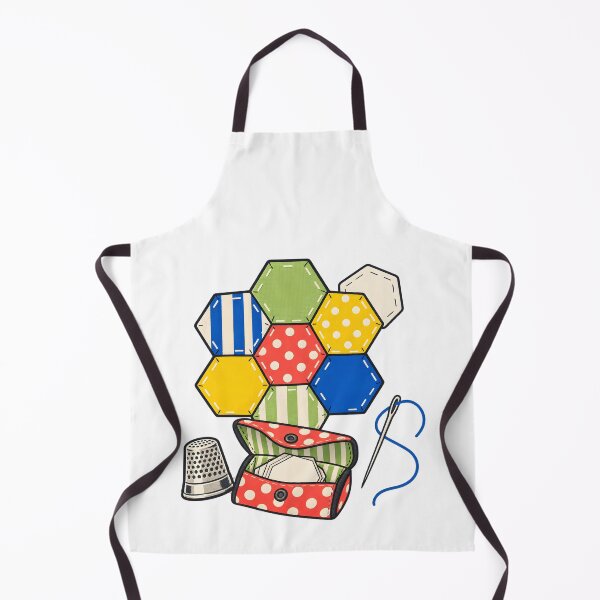 Artikelvorschau, Hexagon Patchwork zum Nähen unterwegs entworfen und verkauft von Philippa Shop.