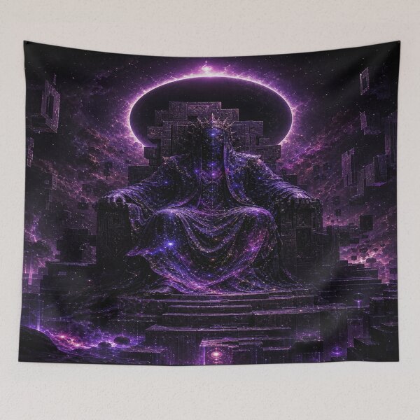 Item preview, Cosmic Horror Stellar Monarch - Void Deity Fantasy Art designed and sold by JMAVILA ART.
