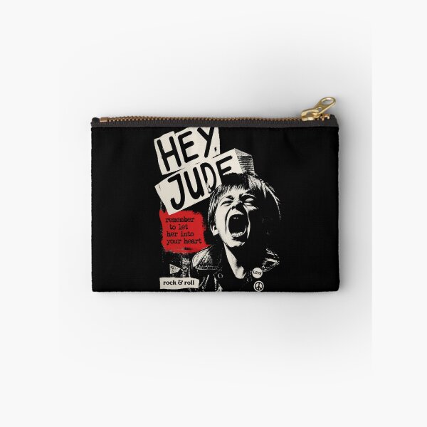 Item preview, Hey Jude Let Her Into Your Heart Rock Art designed and sold by ERODED SELF.