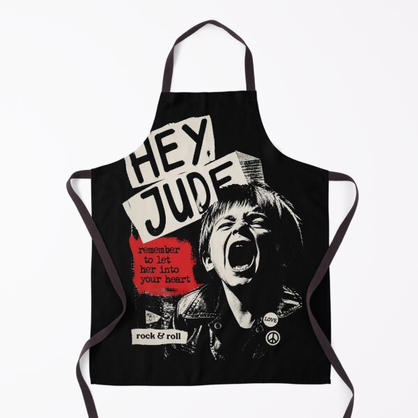 Item preview, Hey Jude Let Her Into Your Heart Rock Art designed and sold by ERODED SELF.