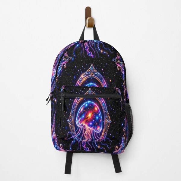 Item preview, Cosmic Jellyfish - Celestial Baroque Nebula Ocean Art designed and sold by Breezes-of-Ida.