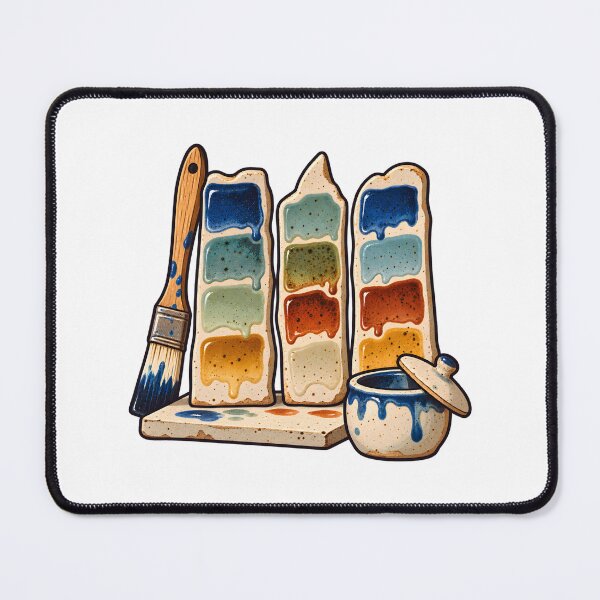 Item preview, Ceramic Glaze Test Palette Studio designed and sold by Philippa Shop.