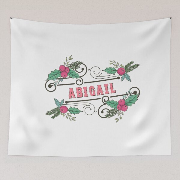 Item preview, Abigail Personalized Custom Christmas Name - Cool & Funny Design for Women and Girls designed and sold by Watsonarts.
