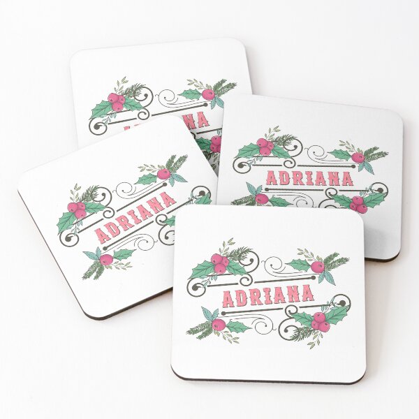 Item preview, Adriana Personalized Custom Christmas Name - Cool & Funny Design for Women and Girls designed and sold by Watsonarts.