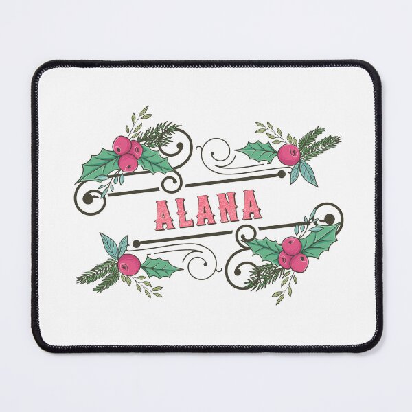 Item preview, Alana Personalized Custom Christmas Name - Cool & Funny Design for Women and Girls designed and sold by Watsonarts.