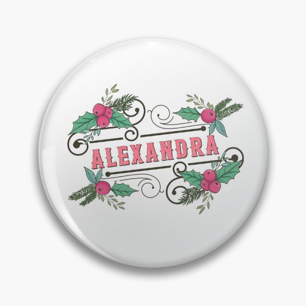 Item preview, Alexandra Personalized Custom Christmas Name - Cool & Funny Design for Women and Girls designed and sold by Watsonarts.