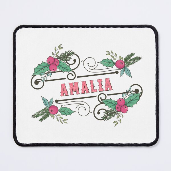 Item preview, Amalia Personalized Custom Christmas Name - Cool & Funny Design for Women and Girls designed and sold by Watsonarts.