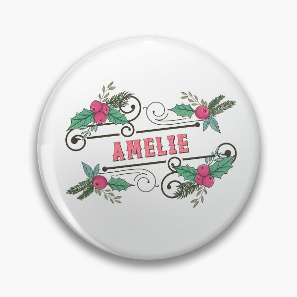 Item preview, Amelie Personalized Custom Christmas Name - Cool & Funny Design for Women and Girls designed and sold by Watsonarts.