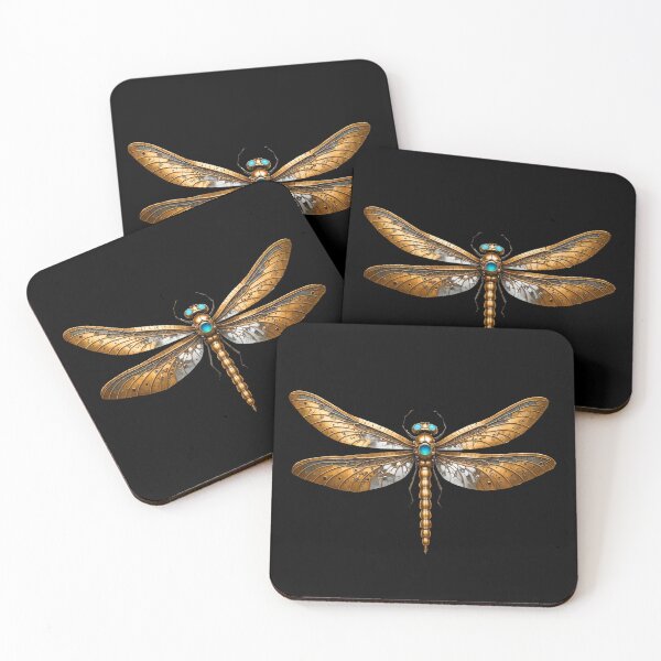 Item preview, Copper Mechanical Steampunk Dragonfly designed and sold by Retro Art Factory.