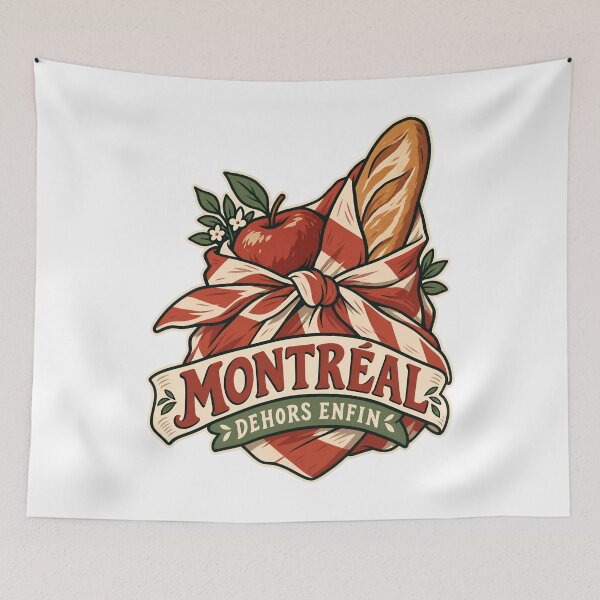 Item preview, Montreal Dehors Enfin Picnic Bundle designed and sold by Fenay Designs.