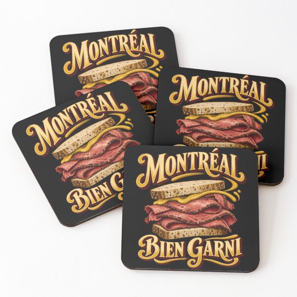 Item preview, Montreal Bien Garni Smoked Meat Sandwich designed and sold by Fenay Designs.