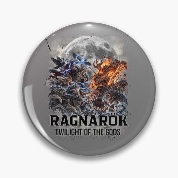 Item preview, Ragnarök – Twilight of the Gods designed and sold by AhmadAnnaPrints.