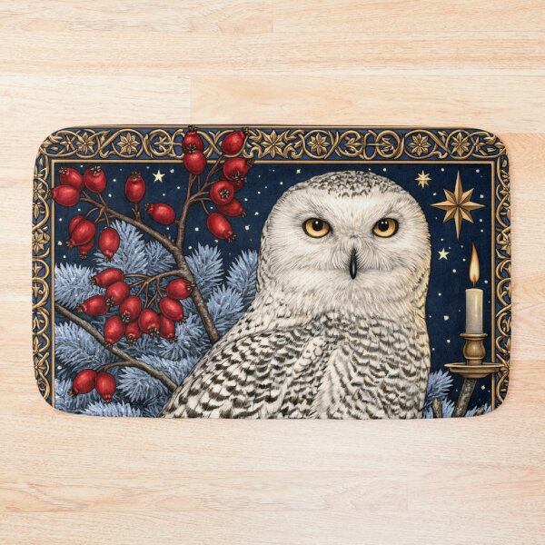 Item preview, Yule Owl  designed and sold by artyval.
